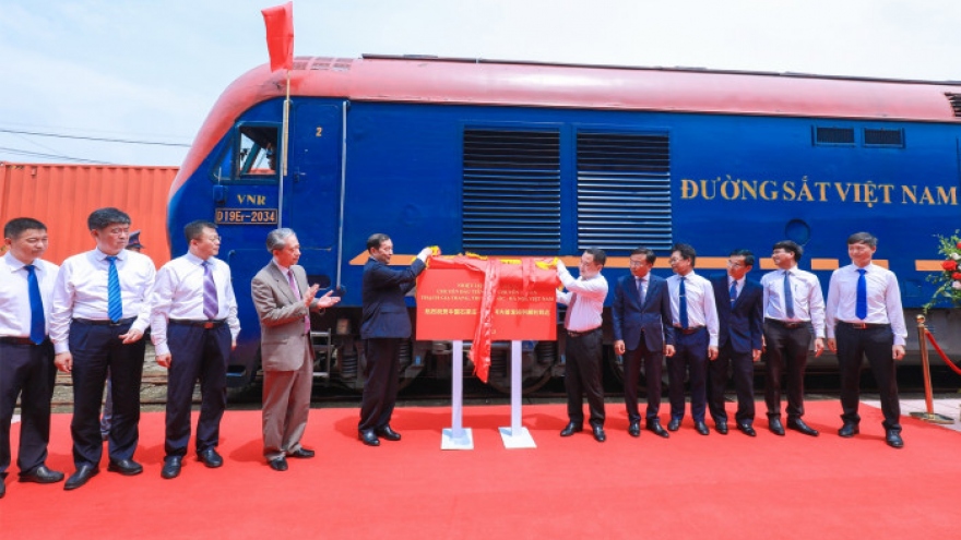 First China - Vietnam freight train inaugurated